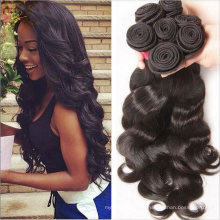 Cheapest Product Hair Extensions for Curly Virgin Hair Body Wave Thick Human Hair